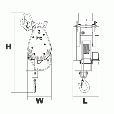 ΢늄ӺJDU-300A СDU-300A micro electric hoist DU-300A