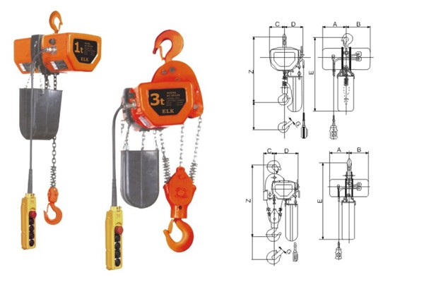 1-5T LϵВ^ʽ220V늉h(hun)机J 1-15T L serial hook 220V low voltage chain ho ...